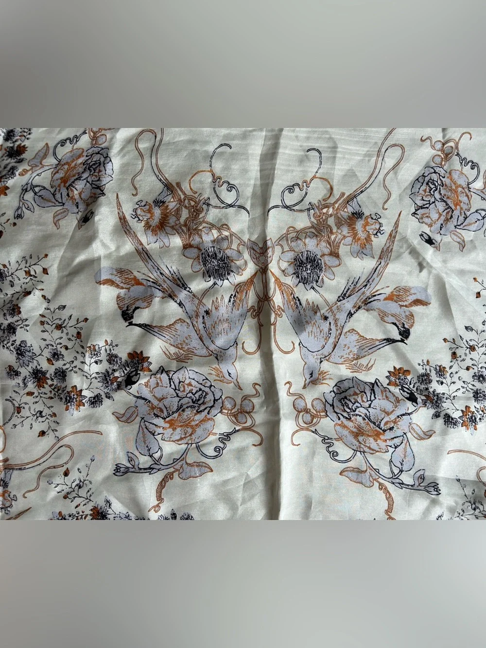 Anthropologie Vismaya Silk Scarf New